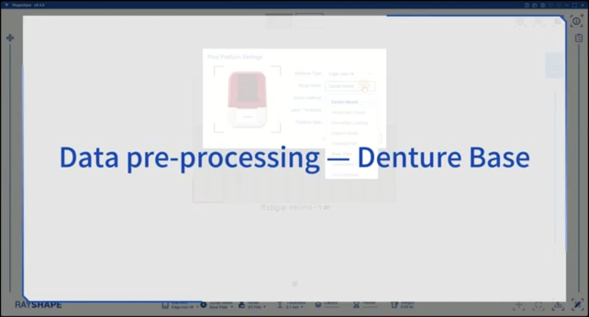 Manual Processing-Denture Base